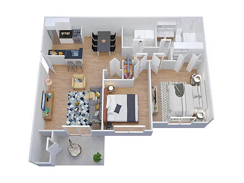 Floor plan B1