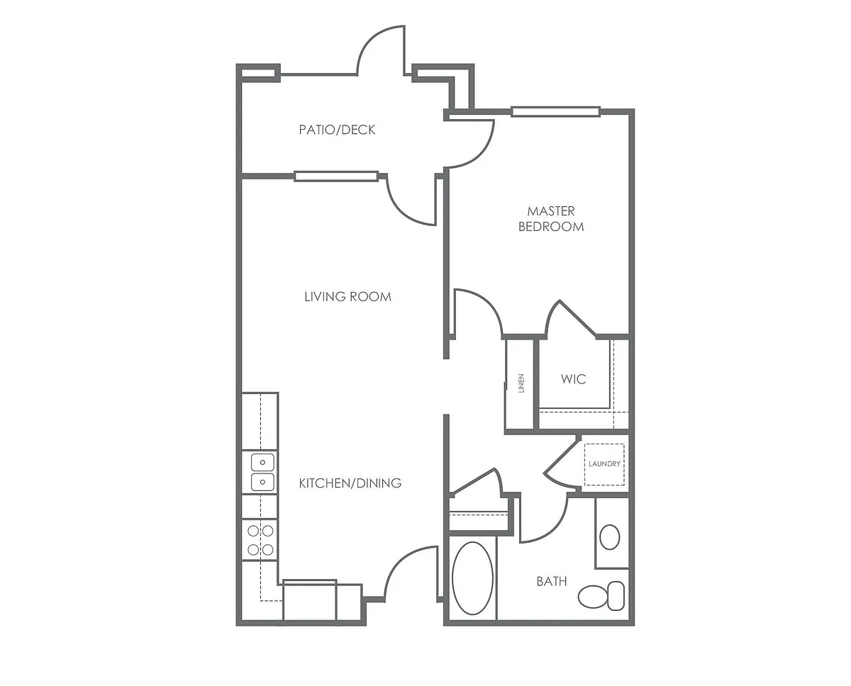 Floor plan Yorba