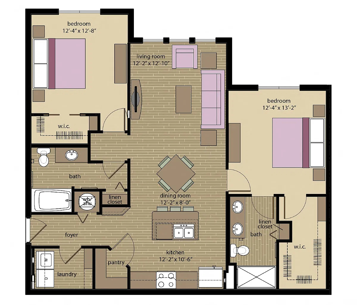 Floor plan DaVinci