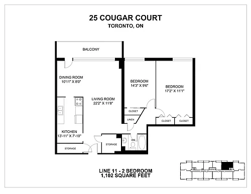 Floor plan 1511