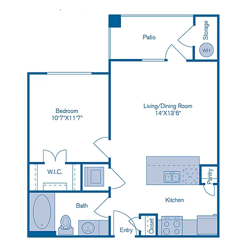 Floor plan A1S