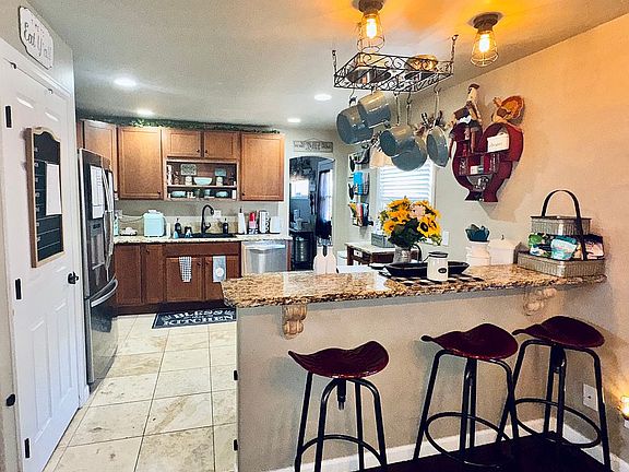 Bar Top and Kitchen