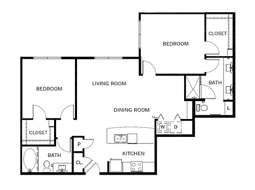 Floor plan B3