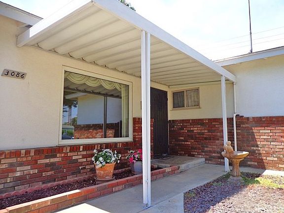 Inviting covered entryway