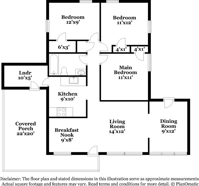 3 bed, 1.0 bath, 900 sqft, $2,480 — Photo 2