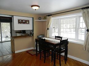 Dining Area with Bay Window!