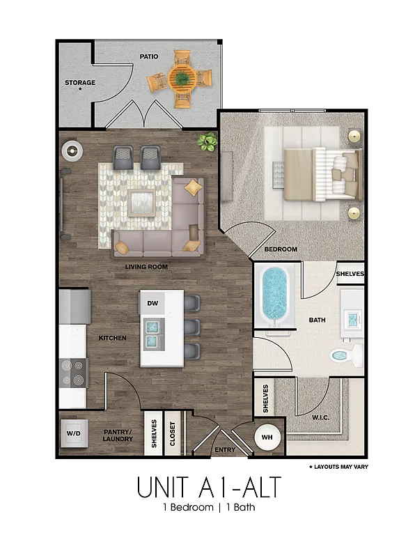 Floor plan A1B