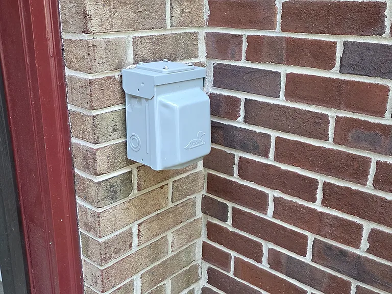 Level 2 Charger - Outside Garage