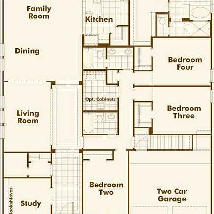 Downstairs w/ Second Story Option