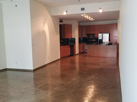 HUGE living/dining room area with 16ft ceilings!
