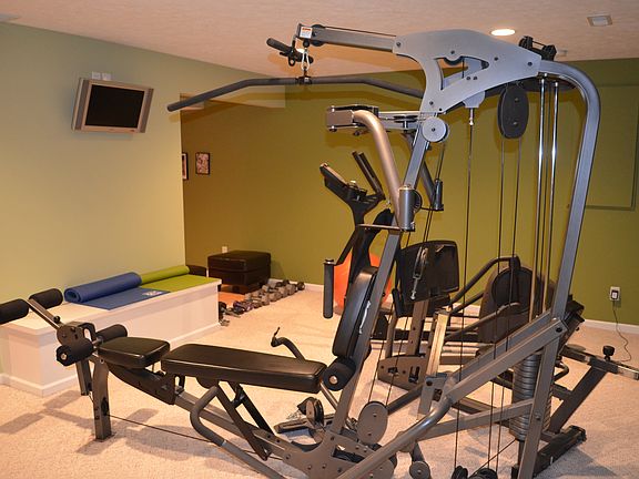 Flat Screen and Gym