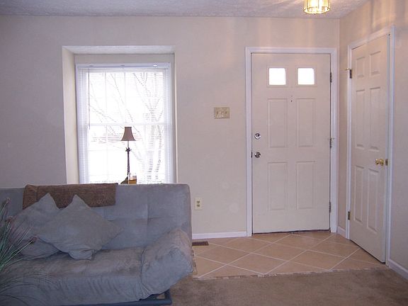 Front Room with Tiled Foyer