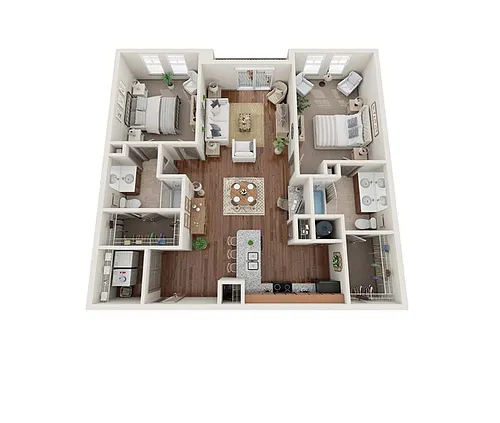 Floor plan The Chicago