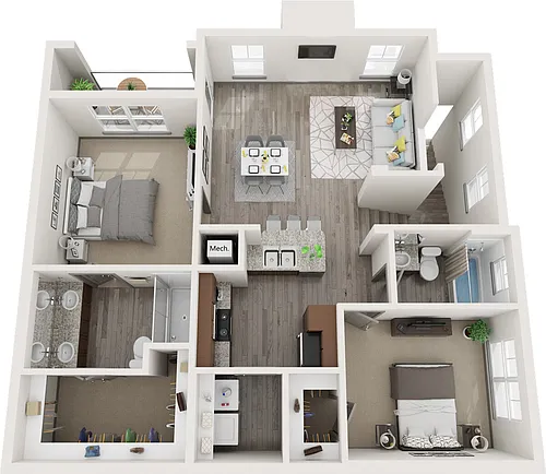 Floor plan Nodoway