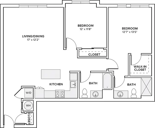 Floor plan B13