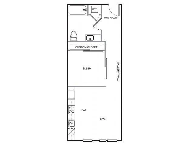 Floor plan Alki