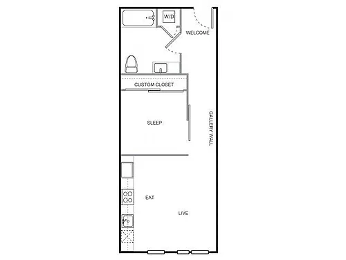 Floor plan Alki
