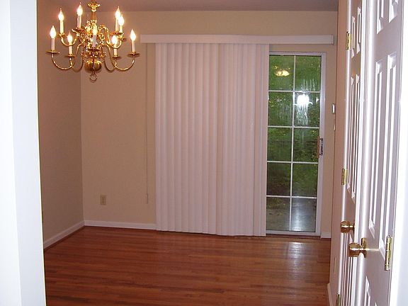 Dining rm sliders to patio