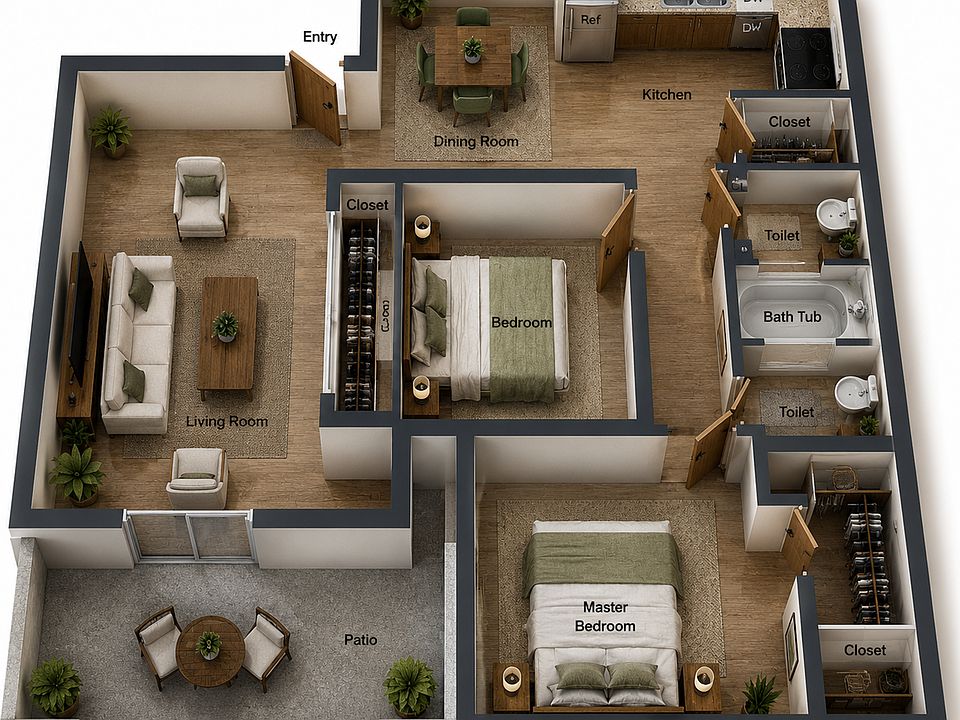2nd image of 3843 Penbrook St #113