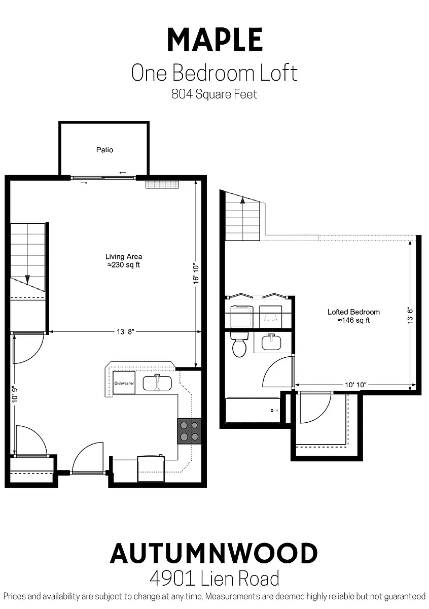 Floor plan Maple