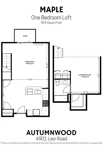Floor plan Maple