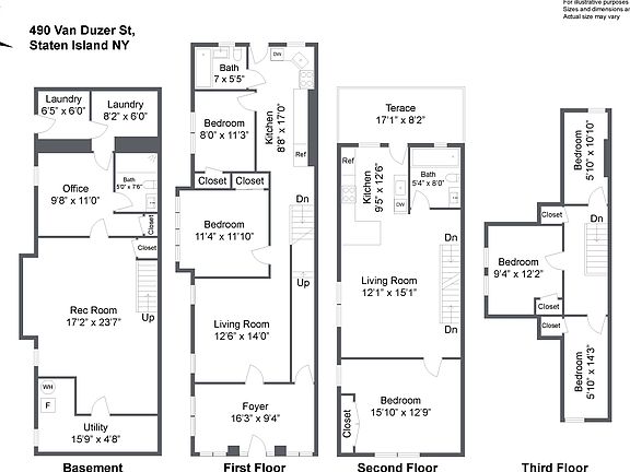 2nd image of 490 Van Duzer St Floor 2
