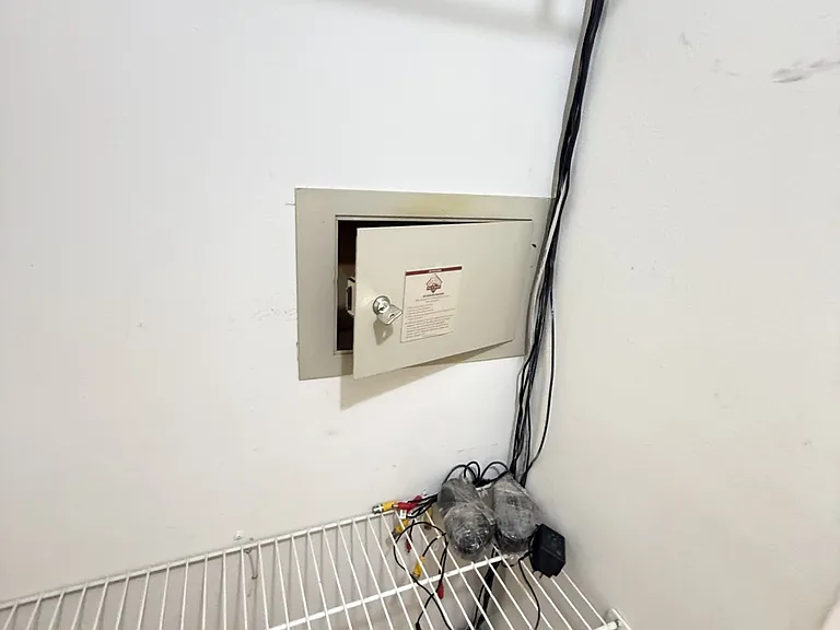 small safe in primary closet