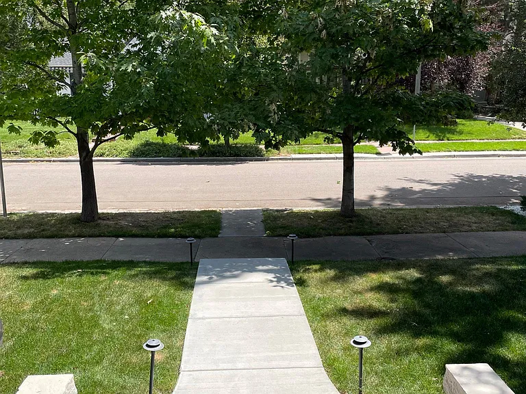 View from front porch