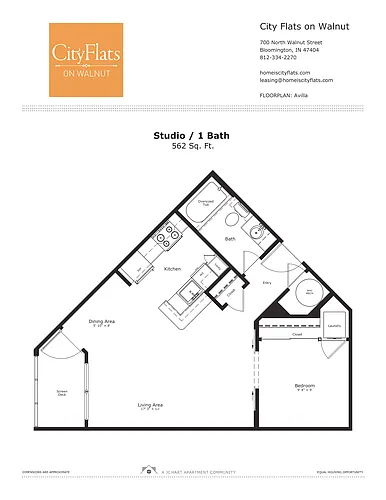Floor plan Avilla 1.1