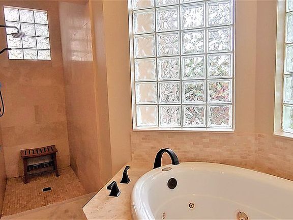 Master tub and shower