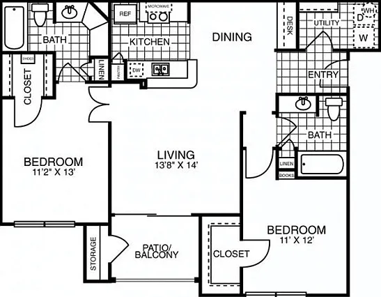 Oak Park floor plan The Broadwater