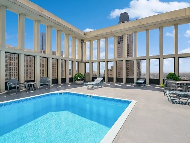 Rooftop pool