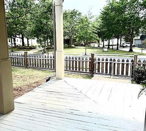 Front Door view of Park