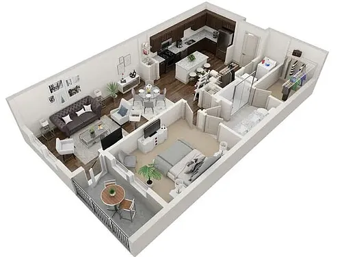 Floor plan A1A
