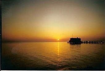 Sunrise over Tampa Bay