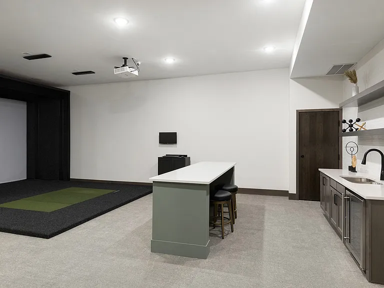 Golf Simulator Room