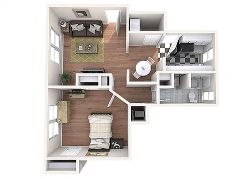 Floor plan A8a