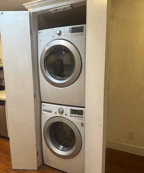 Washer and Dryer in unit