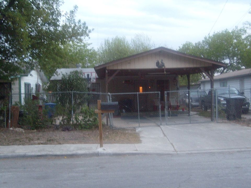 The front of the house