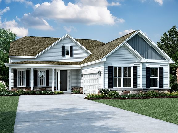 Elevation F - Shown with Opt. Stone