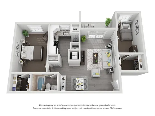 Floor plan The Tavern