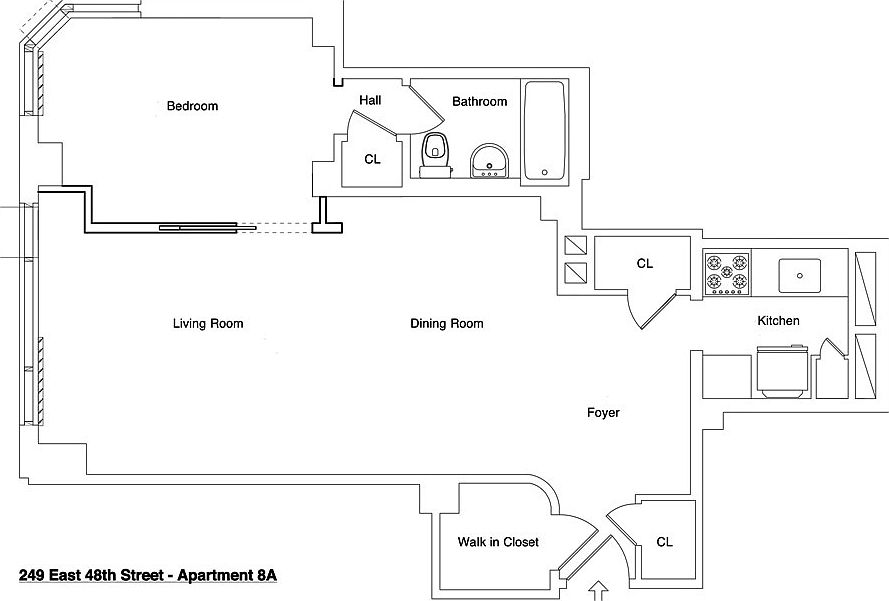 2nd image of 249 E 48th St APT 8A
