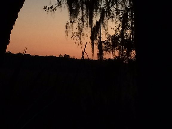 Sunset off the back deck