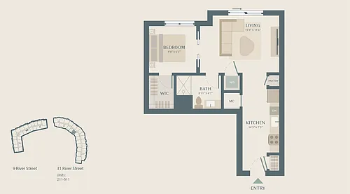 Floor plan Sonnet