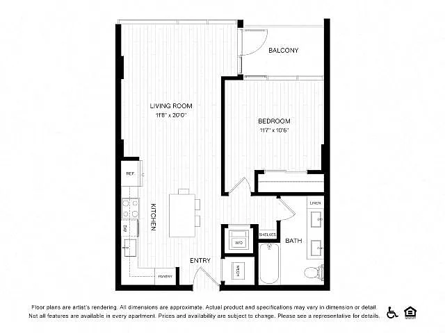 Floor plan A16