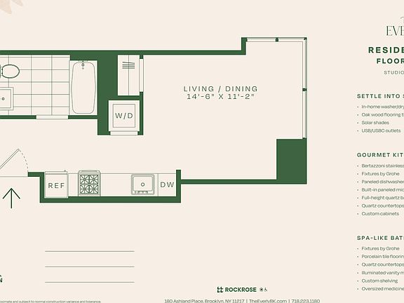 2nd image of 180 Ashland Pl #2613