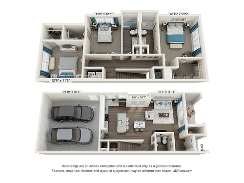 Floor plan TH 2