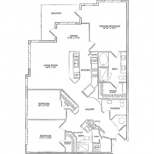 Floor plan C1