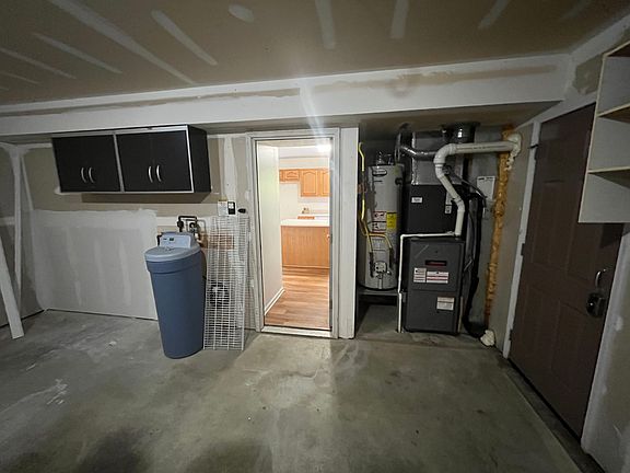 Water softener, gas water heater, gas forced air heating and central a/c