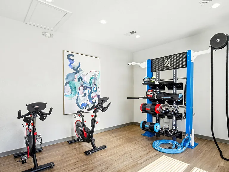 Enhance your workouts with cutting-edge equipment in The Preserve Murfreesboro's modern yoga studio.